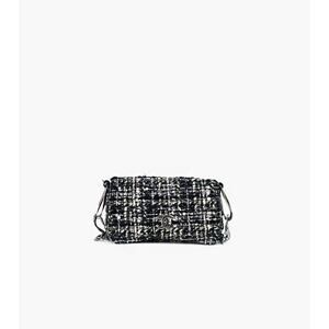 CHANEL Black Tweed Seasonal Bag A-A26779